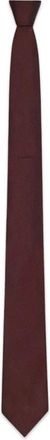 Givenchy Premium Silk Burgundy Tie with Signature Print