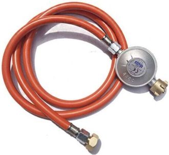 OEM D&eacute;tendeur De Gaz - Regulador 700 Mbar - Tuyau 1,50 M - Para Botellas De Propano Y Butano - 1 Unidad