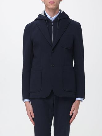 Manuel Ritz Jacket Men color Blue
