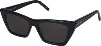 Saint Laurent New Wave SL 276 Zonnebril - Dames - Zonnebrillen - Zwart - 53 MM - Nylon - Accessoires