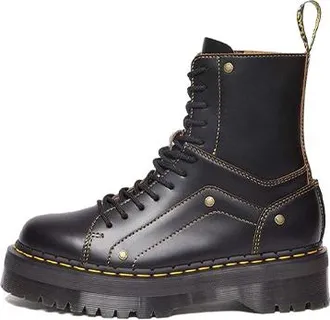 Dr. Martens (WMNS) Dr. Martens Jadon Decon Smooth Platform Leather Boot Black 31211001