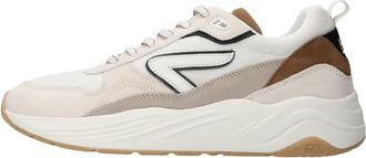 HUB Glide Sneakers - Heren - Sneakers - Beige - 43 EU - Katoen - Schoenen