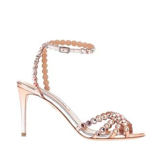 Aquazzura D&eacute;grad&eacute; laminated nappa Tequila sandals Woman 36