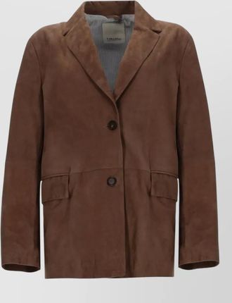 Max Mara leather coat