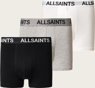 AllSaints Cotton AllSaints 3-Pack Boxer Set, Size: XL