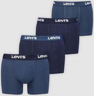 Levi's Repeat Logo Boxer Brief 4 pack - Mens - L - Blue
