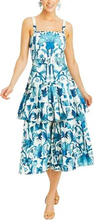 Mestiza New York Virginie Tiered Midi Dress