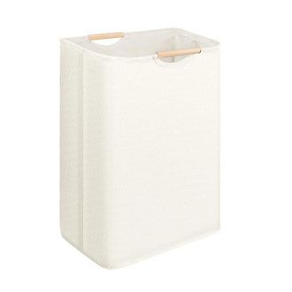 OEM Cesta De Lavander&iacute;a 40 30 60 Cm, Cesta De Lavander&iacute;a Plegable, Se Puede Utilizar Para Lavadero, Ba&ntilde;o, Almacenamiento De Juguetes Para Ni&ntilde;os (blanco Ro