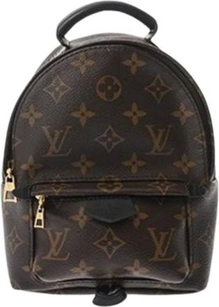 Louis Vuitton Pre-owned Backpacks, female, Brown, Size: ONE SIZE Pre-owned Monogram Backpack