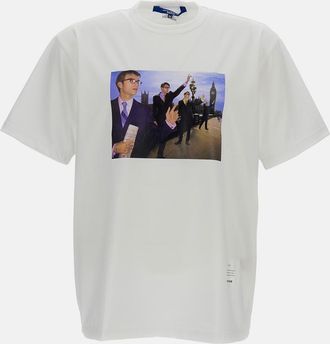 Junya Watanabe Maglietta A Maniche Corte Con Stampa