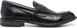 Moma penny-slot leather loafers - men - Calf Leather/Calf Leather/Calf Leather - 41 - Black