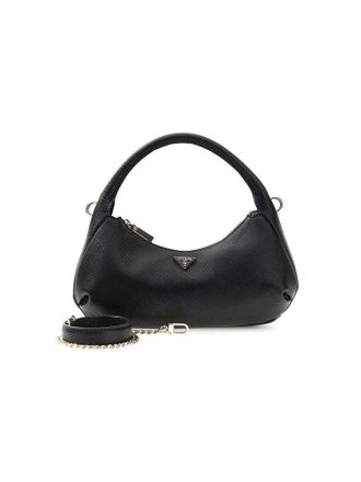 Guess Womens Hobo Black Polyurethane