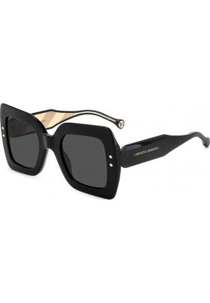 Carolina Herrera Womens HER-0082-S-807 HER 0082 S 51 807 Sunglasses - Black - One Size