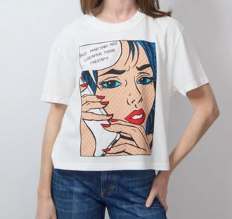 ASKK NY Shrunken Martinis Tee In White