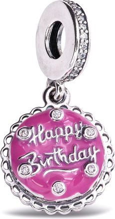 Pandora Pink Birthday Cake Dangle Charm