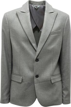 Imperial Jassen, Heren, Grijs, L, Wol, Pinstripe Jacket