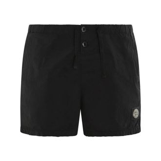 Stone Island Heren, Badkleding, Zwart, Maat: L Nylon