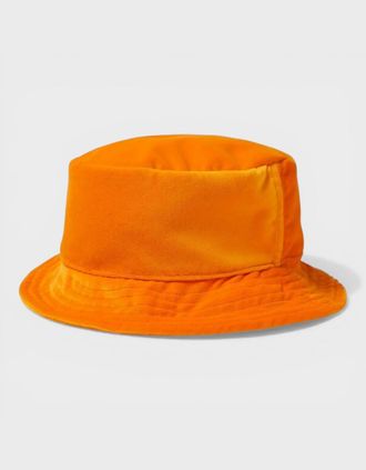 Gallery Dept. Mens Velvet Bucket Hat Orange - Size: O/S