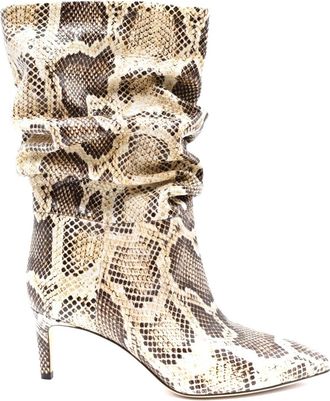 PARIS TEXAS Stijlvolle Booties voor Trendy Outfits - Dames - Laarzen met Hak - Veelkleurig - 36 EU - Leer - Schoenen