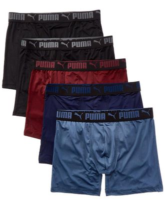 Puma Puma Set Of 5 Mesh Boxer Brief