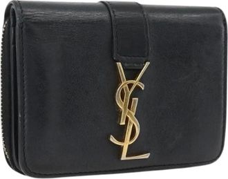 Saint Laurent Pre-owned Wallets, female, Black, Size: ONE SIZE Pre-owned Wallet