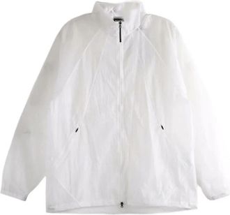 Goldwin Sheer Nylon Windjack - Heren - Zomerjassen - Wit - XL - Nylon - Jassen