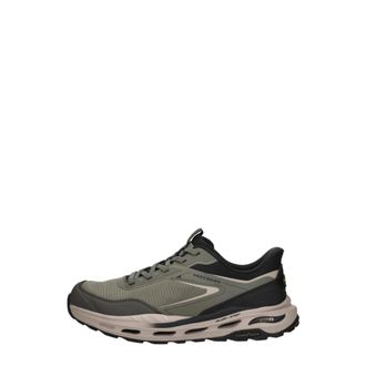 Skechers Heren, Schoenen, Groen, Maat: 47 1/2 EU Leer