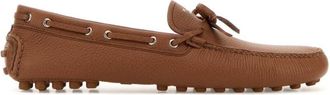 Prada Brown Leather Loafers
