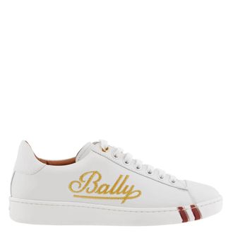 Bally Wiera White Leather Low-top Sneakers