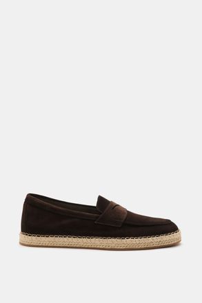 Santoni Men - Espadrilles Carlo dark brown
