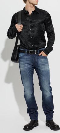 Diesel 1986 LARKEE-BEEX Jeans, Mens, Navy Blue