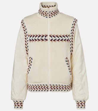 The Upside Dhemi knitted cotton jacket