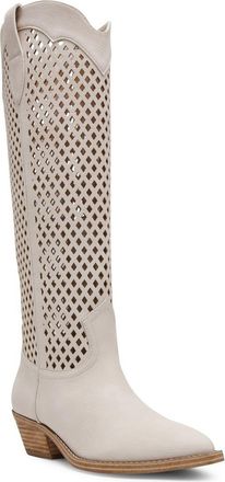 Dolce Vita Kaidence Western Boot in Ivory at Nordstrom Rack, Size 6.5