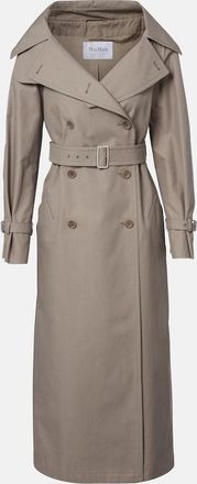 Max Mara Pancia cotton gabardine trench coat