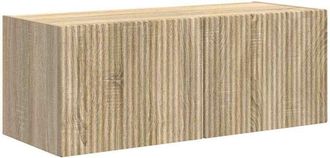 vidaXL Mueble De Tv Montado En La Pared Sonoma 60 X 31 X 29.5 Cm Vidaxl