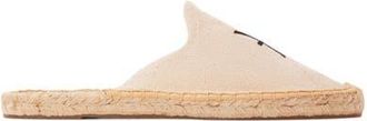 Soludos The Smoking Mule Embroidery Espadrille in Pisces - Natural Undyed at Nordstrom, Size 11