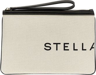Stella McCartney Logo Clutch Bag