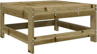 vidaXL Taburete De Jard&iacute;n Madera De Pino Impregnada Vidaxl