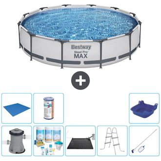 Bestway Piscina Bestway Steel Pro Max Redonda - 366x76 Cm - 8-piezas S22146