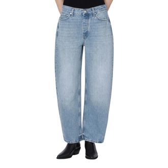 Anine Bing Loose-fit Jeans, female, Blue, Size: W27 Fritz Jean