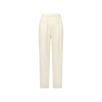 Laneus Broeken, Heren, Beige, S, Melrose Wide Broeken