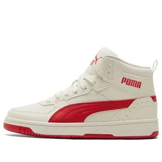 Puma Rebound Joy CV Whisper White High Risk Red 387875-02
