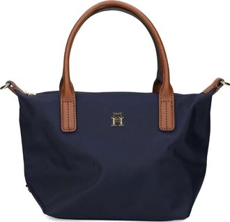 Tommy Hilfiger Webbing logo-plaque tote bag - Blue