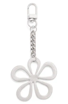 Petit Moments Daisy Key Chain in Silver at Nordstrom