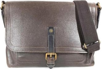 Louis Vuitton Pre-owned Messenger Bag - Heren - Vintage Schoudertas - Bruin - ONE Size - Leer - Vintage