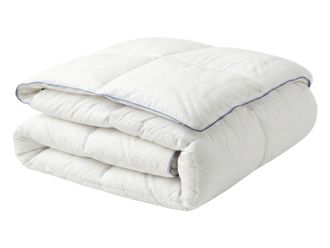 Beliani Piumino Leggero E Caldo In Piuma DOca Di Lusso 200 X 200 Cm Bianco Krivan