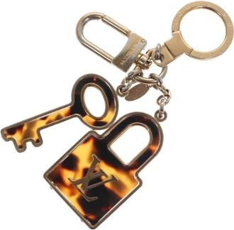 Louis Vuitton Pre-owned Metallo key-holders - - Pre-owned - Donna - Giallo - ONE SIZE