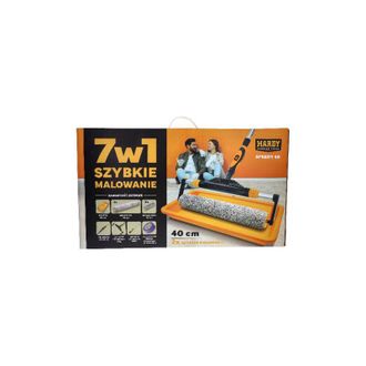 OEM Set De Pintura 7en1, 9 Elementos Hardy Speedy 40, Rodillos De Pintura, Telescopio De Pintura, Bandeja De Pintura, Cinta De Pintura Y Otros