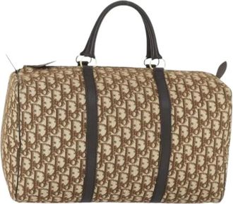 Dior Pre-owned Weekend Bags, female, Beige, Size: ONE SIZE Pre-owned Boston Bag