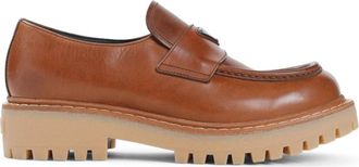 Prada Bruine Loafer Schoenen voor Mannen - Heren - Loafers - Bruin - 43 EU - Leer - Schoenen